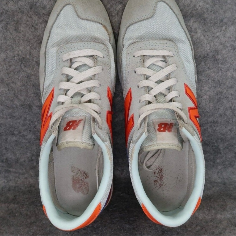 New Balance Shoe Womens 9 620 Sneaker Classic Retro Grey Orange Athletic Running